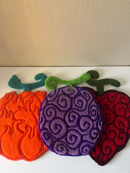 Devil fruit rug