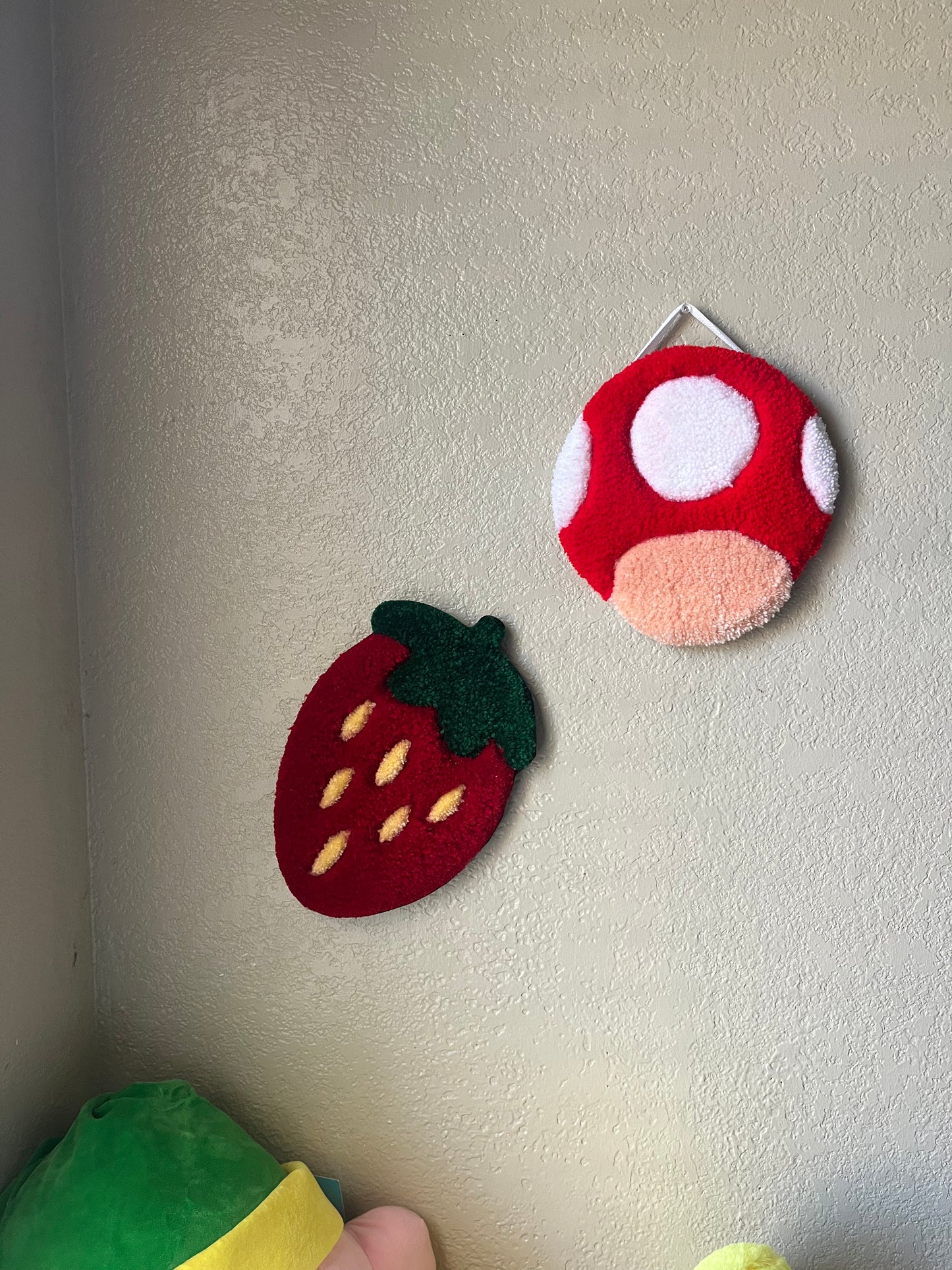 Strawberry wall hangs